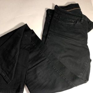 Tory Burch Super Skinny Black Jeans